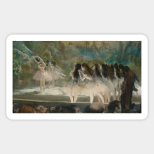 Ballet at the Paris Opera by Edgar Degas Magnet